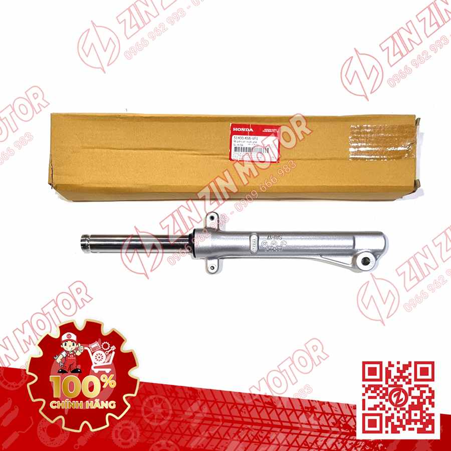 Giảm Xóc Phải, Phuộc Trước AB 125 2018, Air Blade 2019 Bạc 51500K66VF1 Chính Hãng Honda