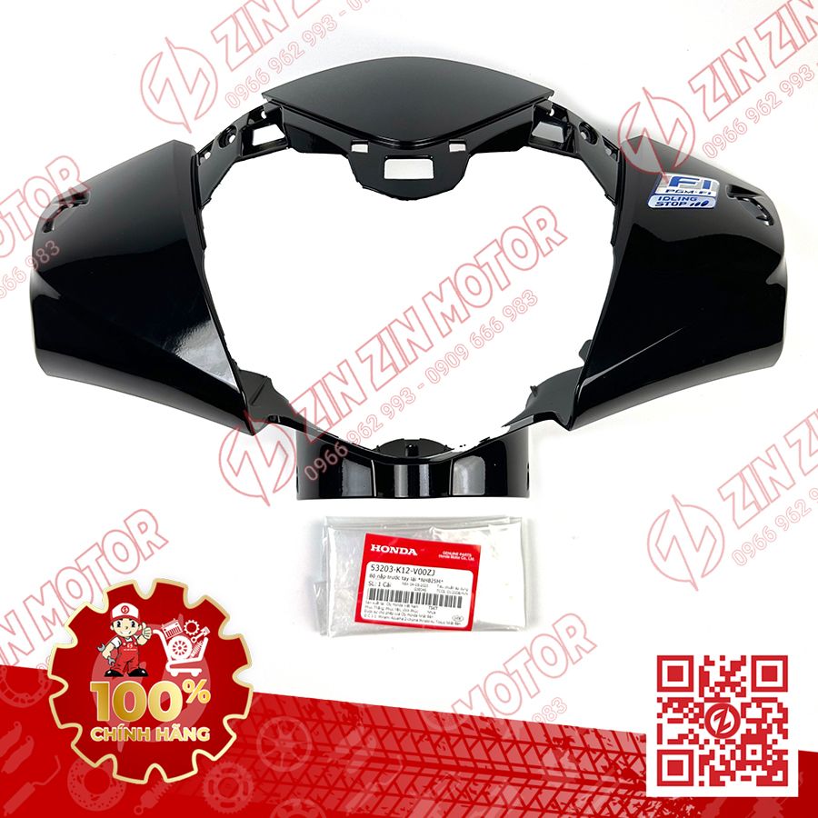 Ốp Đầu Xe Lead 125 Đen Bóng 2018 53203-K12-V00ZJ Chính Hãng Honda