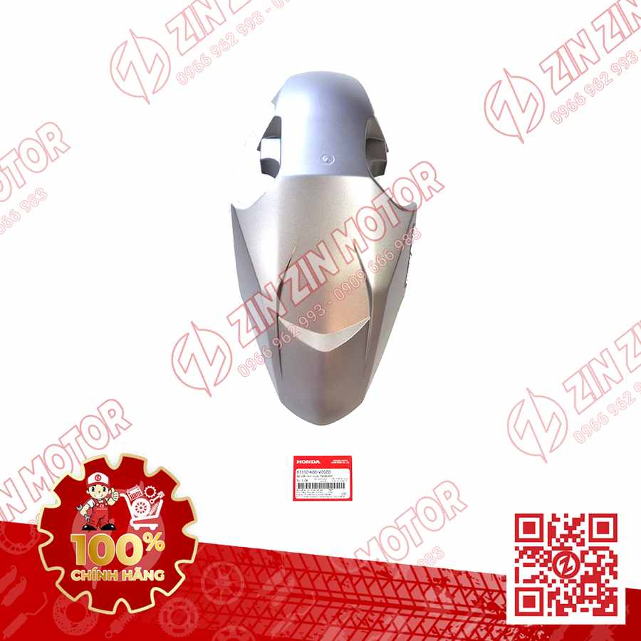 Chắn Bùn Dè Trước AB 2016, Air Blade 125 2017 2018 2019 Vàng Bạc Nhám NHB18M 61110K66V00ZD Chính Hãng Honda