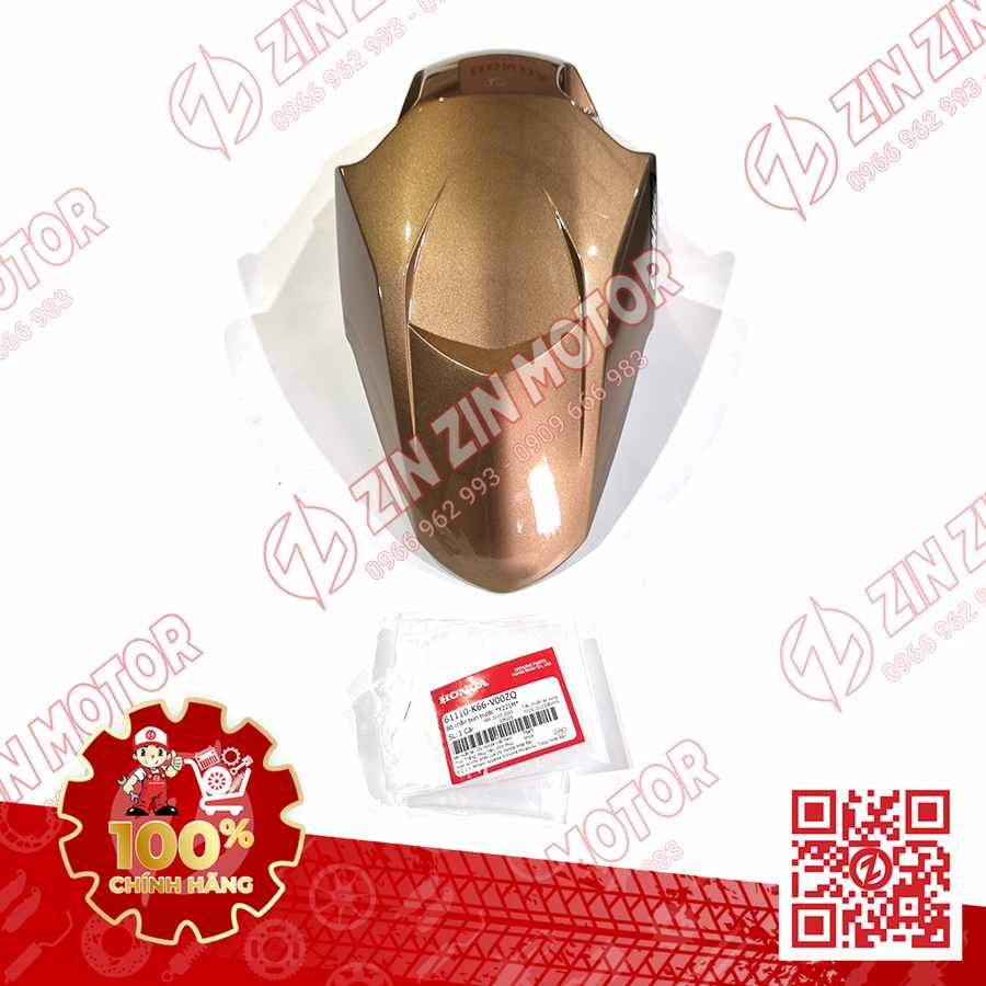 Chắn Bùn Dè Trước AB 2016, Air Blade 125 2017 2018 2019 Vàng Đồng Y221M 61110K66V00ZQ Chính Hãng Honda