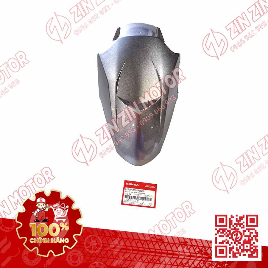 Chắn Bùn Dè Trước AB 2016, Air Blade 125 2017 2018 2019 Ghi Bạc NHB86M 61110K66V00ZR Chính Hãng Honda