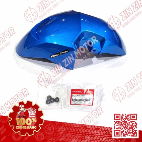 Alternative view of Chắn Bùn Dè Trước AB 2016, Air Blade 125 2017 2018 2019 Xanh Dương B189C 61110K66V00ZU Chính Hãng Honda