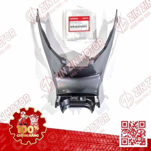 Ốp Nhựa Trung Tâm AB 2016, Air Blade 125 2017 2018 2019 Xám Ghi NHA62M 64340K66V00ZJ Chính Hãng Honda