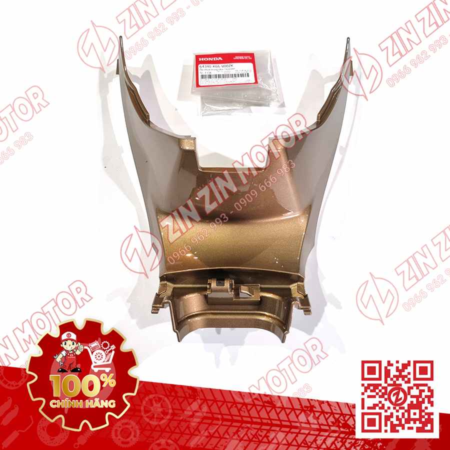 Ốp Nhựa Trung Tâm AB 2016, Air Blade 125 2017 2018 2019 Vàng Đồng Y221M 64340K66V00ZK Chính Hãng Honda