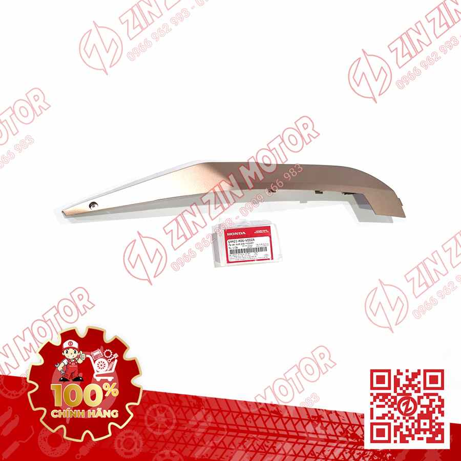 Ốp Sàn Dưới AB 2016, Air Blade 2017 2018 2019 Phải Vàng Đồng Nhám Y224M 64421K66V00ZA Chính Hãng Honda