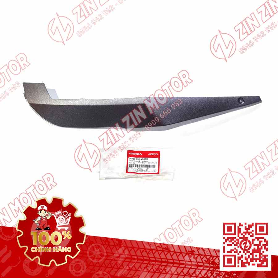 Ốp Sàn Dưới AB 2016, Air Blade 2017 2018 2019 Phải Xám Nhạt NHB86M 64421K66V00ZH Chính Hãng Honda