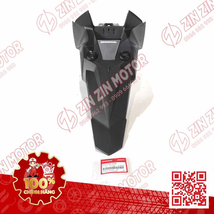 Tấm Bắt Biển Số, Chắn Bùn Dè Sau AB 2016, Air Blade 125 2017 2018 2019 80110K66V00ZA Chính Hãng Honda