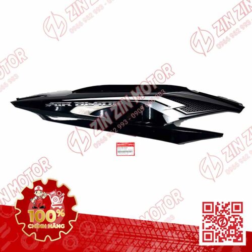 Bụng Sau Phải, Ốp Sườn AB 2018, Air Blade 125 2018 Đen Tem Bạc TYPE2 83550K66VE0ZC Phiên Bản Tiêu Chuẩn Chính Hãng Honda