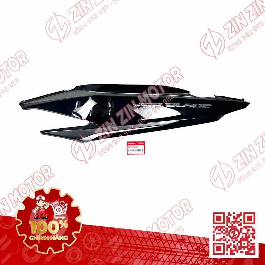 Bụng Sau Trái, Ốp Sườn AB 2016, Air Blade 125 2016 Xám Ghi NHA62M 83650K66V00ZC Phiên Bản Tiêu Chuẩn Chính Hãng Honda