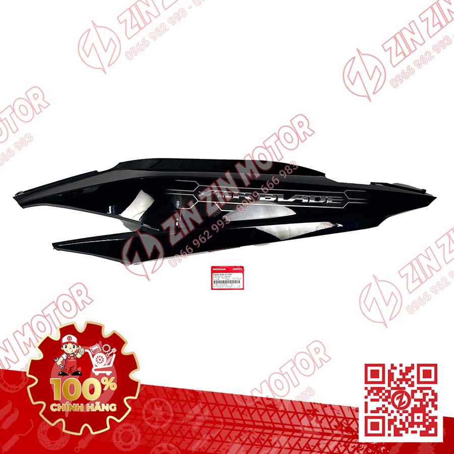 Bụng Sau Trái, Ốp Sườn AB 2016, Air Blade 125 2016 Đen NHB25M 83650K66V10ZA Phiên Bản Cao Cấp Chính Hãng Honda