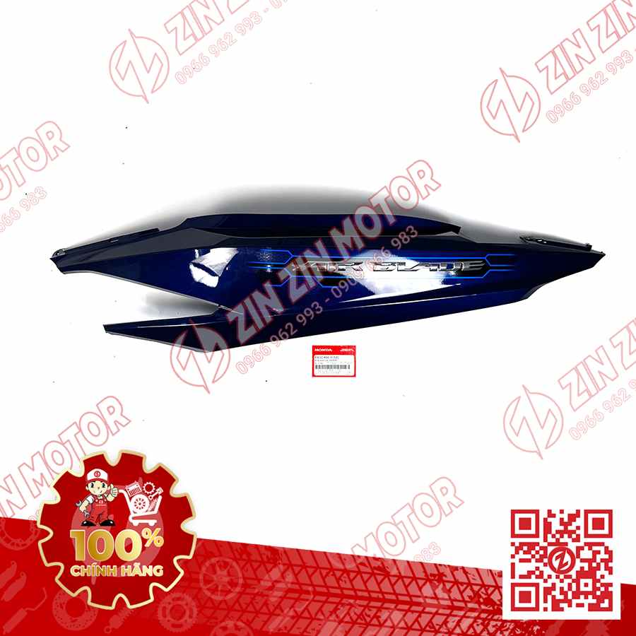 Bụng Sau Trái, Ốp Sườn AB 2016, Air Blade 125 2016 Xanh PB390M 83650K66V10ZC Phiên Bản Cao Cấp Chính Hãng Honda