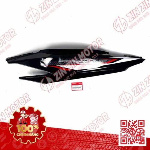 Bụng Sau Trái, Ốp Sườn AB 2019, Air Blade 125 2019 Đen Tem Trắng NHB35P 83650K66VN0ZB Phiên Bản Tiêu Chuẩn Chính Hãng Honda