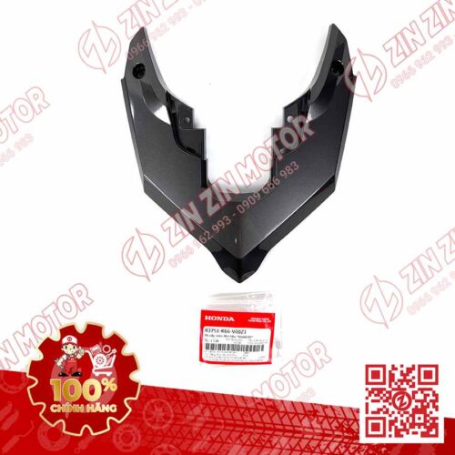 Nắp Ốp Trên Đèn Hậu, Mu Rùa AB 2016, Air Blade 125 2017 2018 2019 Xám Đen NHB83M 83751K66V00ZJ Chính Hãng Honda