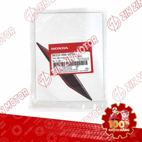 Alternative view of Tem Ốp Đầu Trái AB 2018, Air Blade 125 2018 Đen Nhám Phiên Bản Kỷ Niệm 10 Năm 86532K66VG0ZA Chính Hãng Honda