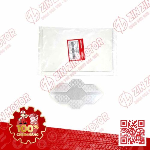 Alternative view of Tem Bửng Trước, Tem Cánh Yếm AB 2016, Air Blade 2016 Trắng Bạc Phiên Bản Cao Cấp 86641K66V10ZB Chính Hãng Honda