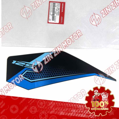Tem Bửng Trước Phải, Tem Cánh Yếm AB 2018, Air Blade 125 2018 Xanh Đen Phiên Bản Tiêu Chuẩn 86641K66VE0ZA Chính Hãng Honda