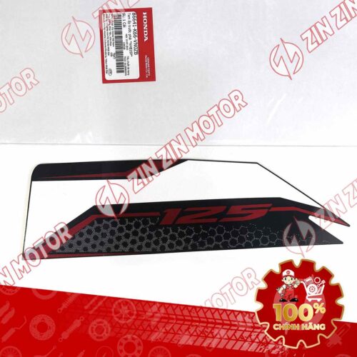 Tem Bửng Trước Phải AB 2019, Air Blade 125 2019 Trắng Đen Đỏ Phiên Bản Tiêu Chuẩn 86641K66VN0ZB Chính Hãng Honda