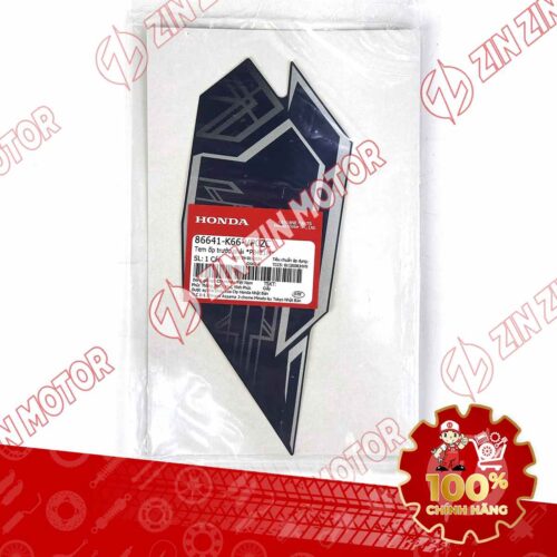 Alternative view of Tem Bửng Trước Phải, Tem Cánh Yếm AB 2019, Air Blade 125 2019 Xanh Đen Trắng Phiên Bản Cao Cấp 86641K66VP0ZC Chính Hãng Honda
