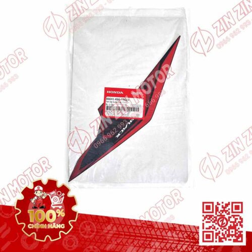 Alternative view of Tem Bửng Trước Phải, Tem Cánh Yếm AB 2017, Air Blade 125 2017 Đen Nhám Phiên Bản Đen Mờ 86641K66V90ZA Chính Hãng Honda