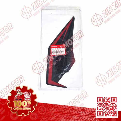Alternative view of Tem Bửng Trước Phải, Tem Cánh Yếm AB 2019, Air Blade 125 2019 Đen Nhám Phiên Bản Đen Mờ 86641K66VQ0ZA Chính Hãng Honda