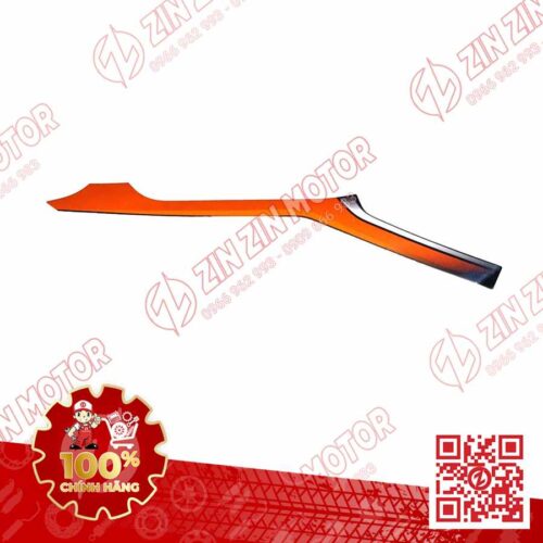 Alternative view of Tem Bửng Trước Trái Trên, Tem Cánh Yếm AB 2016, Air Blade 125 2016 Cam Đen Phiên Bản Thể Thao 86642K66V00ZA Chính Hãng Honda