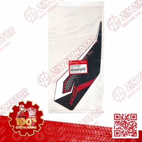 Alternative view of Tem Bửng Trước Trái, Tem Cánh Yếm AB 2018, Air Blade 125 2018 Trắng Đen Phiên Bản Tiêu Chuẩn 86642K66VE0ZB Chính Hãng Honda