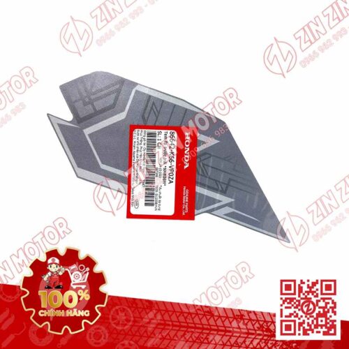 Alternative view of Tem Bửng Trước Trái, Tem Cánh Yếm AB 2019, Air Blade 125 2019 Bạc Đen Phiên Bản Cao Cấp 86642K66VP0ZA Chính Hãng Honda