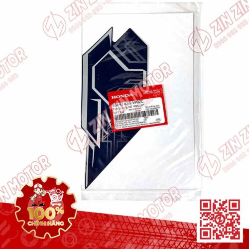 Alternative view of Tem Bửng Trước Trái, Tem Cánh Yếm AB 2019, Air Blade 125 2019 Xanh Đen Trắng Phiên Bản Cao Cấp 86642K66VP0ZC Chính Hãng Honda