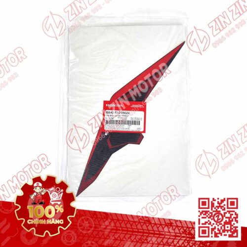 Alternative view of Tem Bửng Trước Trái, Tem Cánh Yếm AB 2017, Air Blade 125 2017 Đen Nhám Phiên Bản Đen Mờ 86642K66V90ZA Chính Hãng Honda