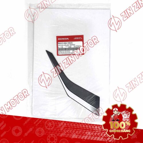 Alternative view of Tem Bửng Trước Phải Dưới, Tem Cánh Yếm AB 2016, Air Blade 125 2016 Xám Đen Phiên Bản Thể Thao 86643K66V00ZC Chính Hãng Honda