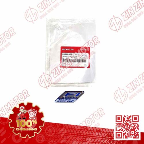 Alternative view of Tem Nổi Fi Idling Stop AB 2016 -2017 (Air Blade), Lead 125 2017+, SH 150/125 2017+ Màu Xanh 86644KZR770ZA Chính Hãng Honda