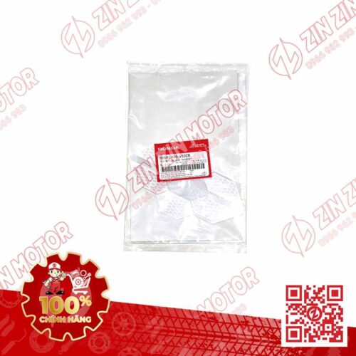 Alternative view of Tem Số 125 Cánh Yếm AB 2016, Air Blade 125 2016 Cam Đen Phiên Bản Thể Thao TYPE3 86645K66V00ZA Chính Hãng Honda