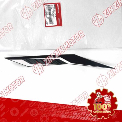 Tem Ốp Nắp Trước Phải, Tem Mặt Nạ AB 2019, Air Blade 2019 Bạc Đen Trắng Phiên Bản Tiêu Chuẩn 86647K66VN0ZC Chính Hãng Honda