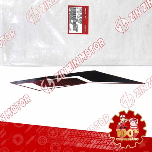 Tem Ốp Nắp Trước Phải, Tem Mặt Nạ AB 2019, Air Blade 2019 Đỏ Đem Phiên Bản Tiêu Chuẩn 86647K66VN0ZD Chính Hãng Honda