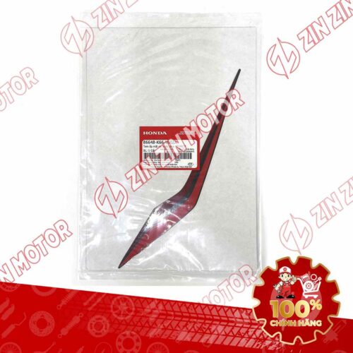 Alternative view of Tem Ốp Nắp Trước Phải, Tem Mặt Nạ AB 2017, Air Blade 125 Đen Nhám Phiên Bản Đen Mờ 86648K66V90ZA Chính Hãng Honda