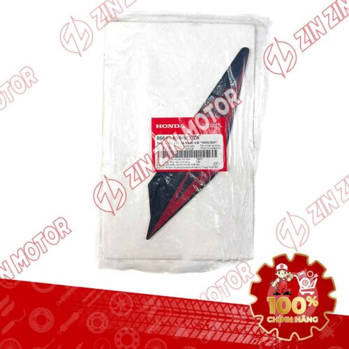 Alternative view of Tem Ốp Nắp Trước Phải, Tem Mặt Nạ AB 2019, Air Blade 125 Đen Nhám Phiên Bản Đen Mờ 86649K66VQ0ZA Chính Hãng Honda