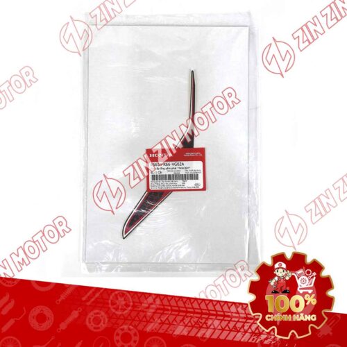 Alternative view of Tem Ốp Yếm Ổ Khóa Phải AB 2018, Air Blade 125 2018 Đen Nhám Phiên Bản Kỷ Niệm 10 Năm 86654K66VG0ZA Chính Hãng Honda