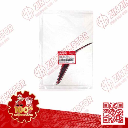 Alternative view of Tem Ốp Yếm Ổ Khóa Trái AB 2018, Air Blade 125 2018 Đen Nhám Phiên Bản Kỷ Niệm 10 Năm 86655K66VG0ZA Chính Hãng Honda
