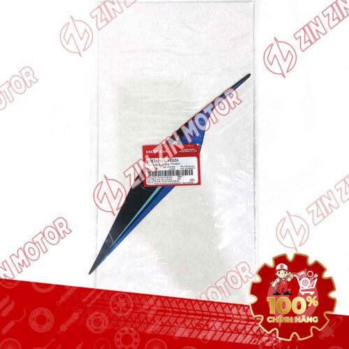 Alternative view of Tem Bụng Sau Phải Trên AB 2018, Air Blade 125 2018 Xanh Đen Phiên Bản Tiêu Chuẩn 86831K66VE0ZA Chính Hãng Honda