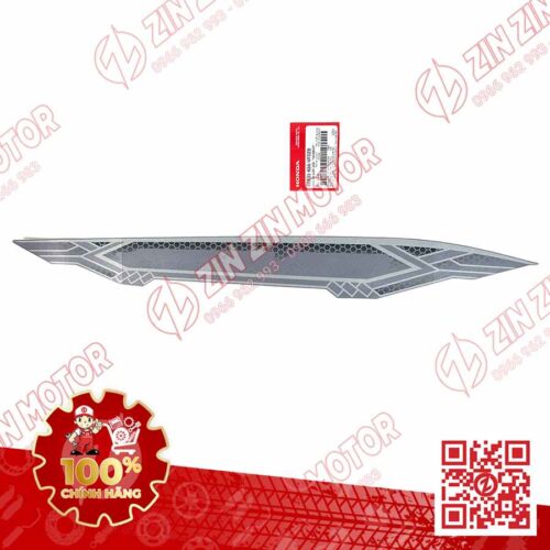 Tem Bụng Sau Phải, Tem Ốp Sườn AB 2018, Air Blade 125 2018 Xám Bạc Phiên Bản Cao Cấp 86831K66VF0ZB Chính Hãng Honda
