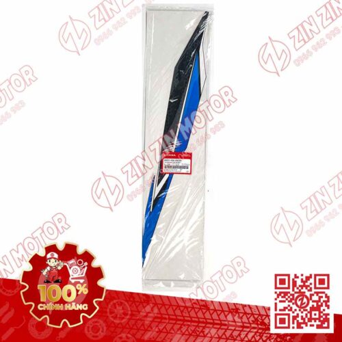 Alternative view of Tem Bụng Sau Phải, Tem Ốp Sườn AB 2019, Air Blade 125 2019 Xanh Đen Trắng Phiên Bản Tiêu Chuẩn 86831K66VN0ZA Chính Hãng Honda