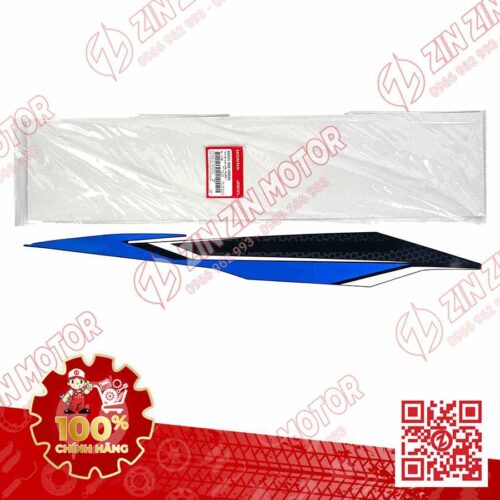 Tem Bụng Sau Phải, Tem Ốp Sườn AB 2019, Air Blade 125 2019 Xanh Đen Trắng Phiên Bản Tiêu Chuẩn 86831K66VN0ZA Chính Hãng Honda
