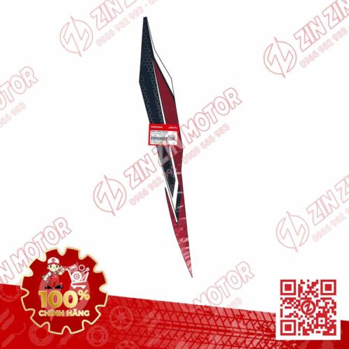Alternative view of Tem Bụng Sau Phải, Tem Ốp Sườn AB 2019, Air Blade 125 2019 Đỏ Đen Phiên Bản Tiêu Chuẩn 86831K66VN0ZD Chính Hãng Honda