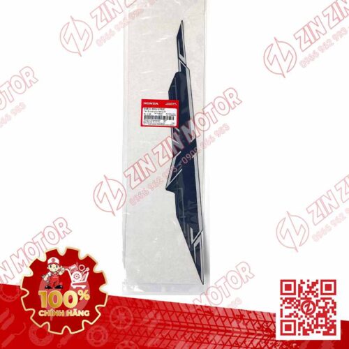 Alternative view of Tem Bụng Sau Trái, Tem Ốp Sườn AB 2019, Air Blade 125 2019 Xanh Đen Trắng 86832K66VP0ZC Phiên Bản Cao Cấp Chính Hãng Honda