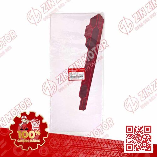 Alternative view of Tem Bụng Sau Trái, Tem Ốp Sườn AB 2016, Air Blade 125 2016 Đỏ Bạc Phiên Bản Cao Cấp 86832K66V10ZD Chính Hãng Honda