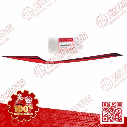Tem Bụng Sau Trái Trên, Tem Ốp Sườn AB 2017, Air Blade 125 Đen Nhám 2017 Phiên Bản Đen Mờ 86832K66V90ZA Chính Hãng Honda