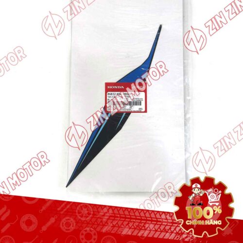 Alternative view of Tem Bụng Sau Trái Trên AB 2018, Air Blade 125 2018 Xanh Đen Phiên Bản Tiêu Chuẩn 86832K66VE0ZA Chính Hãng Honda