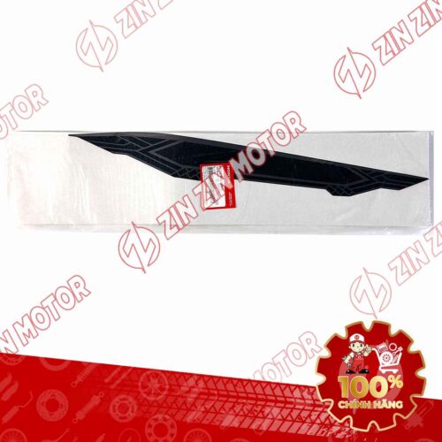 Alternative view of Tem Bụng Sau Trái, Tem Ốp Sườn AB 2018, Air Blade 125 2018 Đen Bạc Phiên Bản Cao Cấp 86832K66VF0ZC Chính Hãng Honda