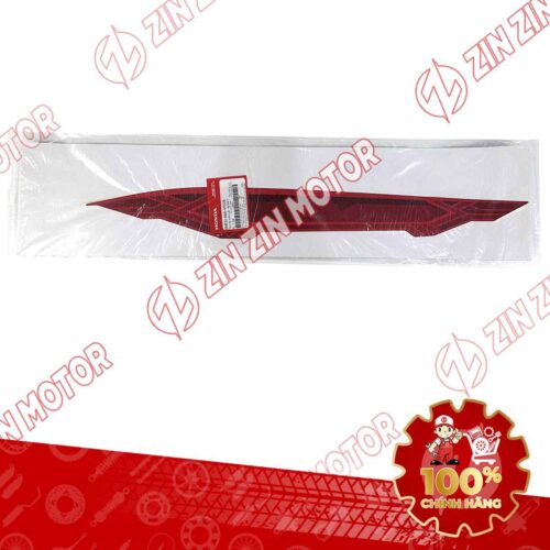 Alternative view of Tem Bụng Sau Trái, Tem Ốp Sườn AB 2018, Air Blade 125 2018 Đỏ Bạc Phiên Bản Cao Cấp 86832K66VF0ZE Chính Hãng Honda