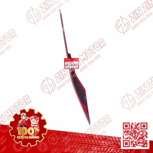 Alternative view of Tem Bụng Sau Trái, Tem Ốp Sườn AB 2018, Air Blade 125 2018 Đen Nhám Phiên Bản Kỷ Niệm 10 Năm 86832K66VG0ZA Chính Hãng Honda